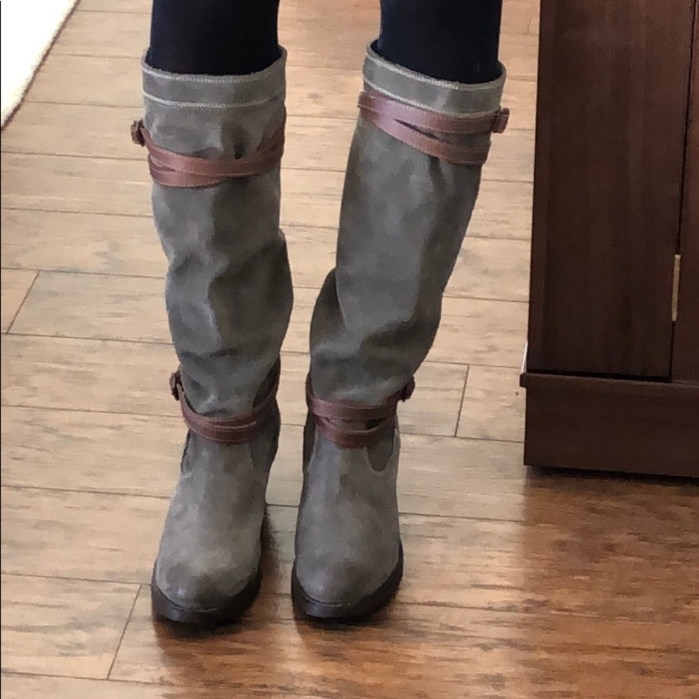 Frye Strappy Jane boot.